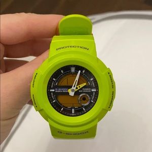 G-Shock Watch Lime Green AW-582SC-3ADR